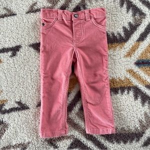 Carter’s 18M pink Corduroys